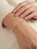 Altın İnci Bileklik