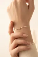 14 Ayar Altın İpli Kedi Bileklik