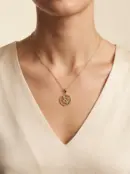 14 Ayar Altın Kalp Kolye