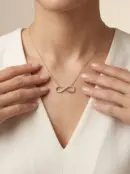 14 Ayar Altın Sonsuzluk Kolye